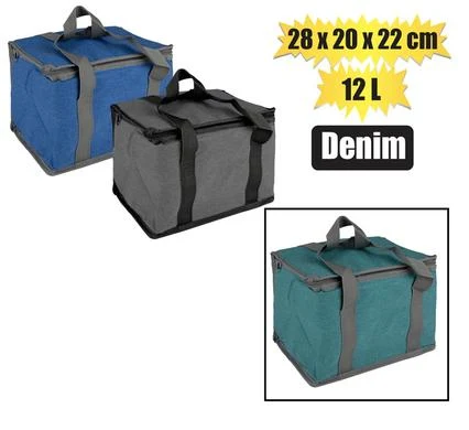 Home 'N Leisure Timesavers Cooler-Bag Denim 28X20X22cm 12Lt