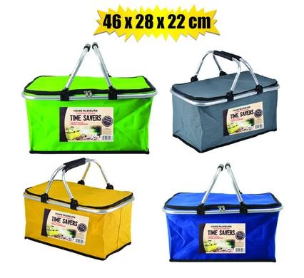 Home 'N Leisure Timesavers Cooler Bag Picnic With Handles 46X28X22cm